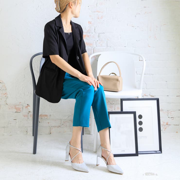 セパレートクロスストラップパンプス | attagirl  | 詳細画像48 