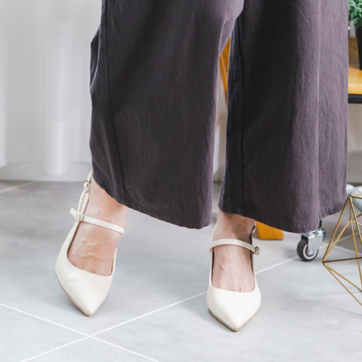 バックベルトフレアヒールパンプス | attagirl  | 詳細画像15 