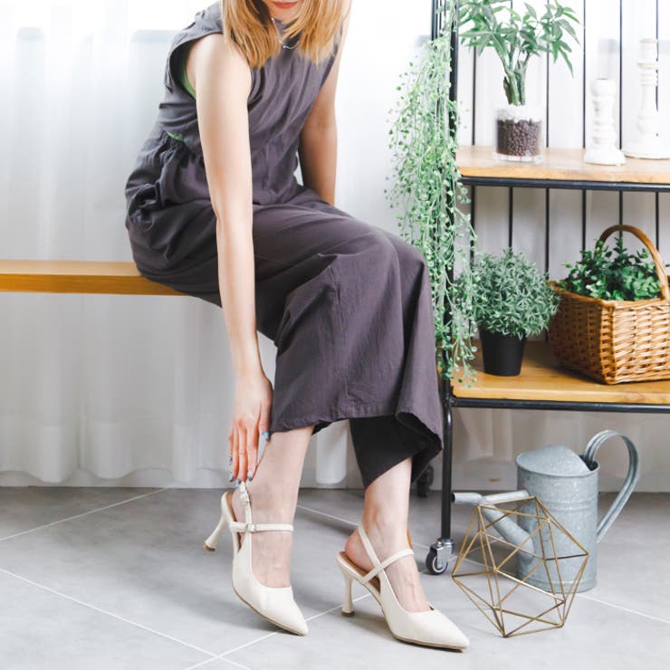 バックベルトフレアヒールパンプス | attagirl  | 詳細画像36 