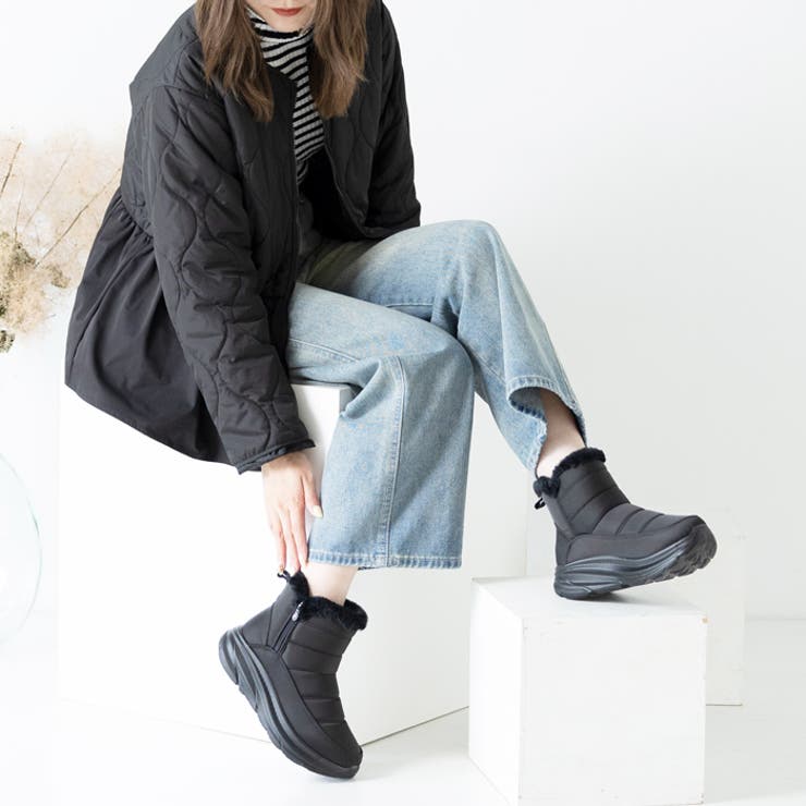 防寒キルティングブーツ | attagirl  | 詳細画像18 