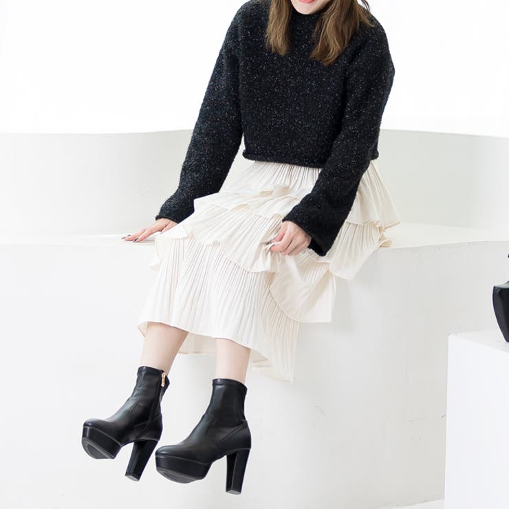 ストレッチショートブーツ | attagirl  | 詳細画像19 