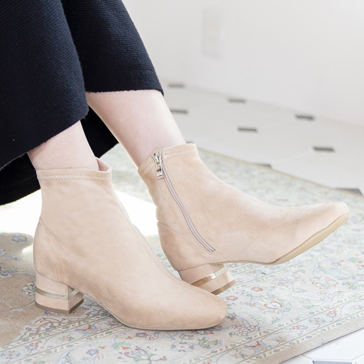 メタルラインヒールストレッチブーツ | attagirl  | 詳細画像15 