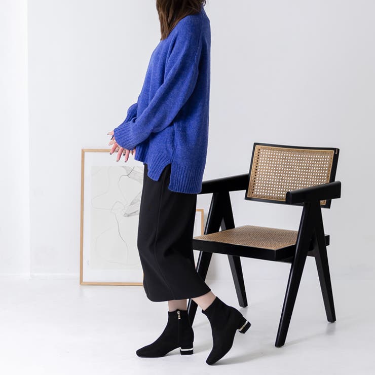 メタルラインヒールストレッチブーツ | attagirl  | 詳細画像24 