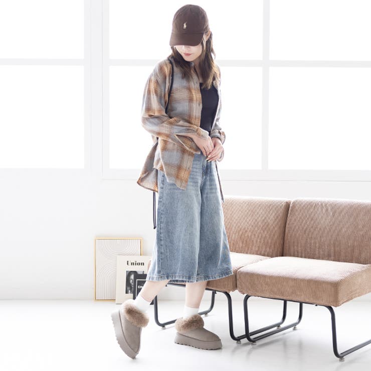 厚底ムートンスリッポン | attagirl  | 詳細画像31 