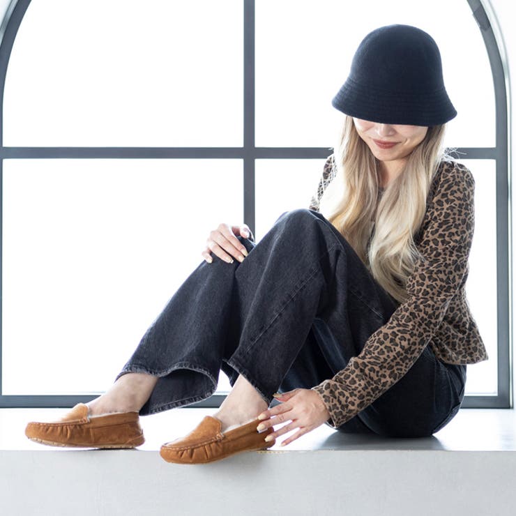 もこもこファー モカシンローファー | attagirl  | 詳細画像29 