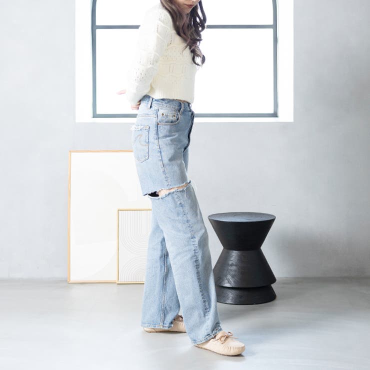 もこもこファー リボンモカシンシューズ | attagirl  | 詳細画像33 