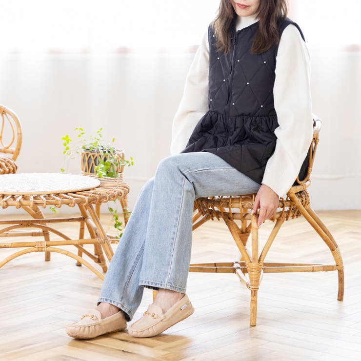 もこもこファー モカシンビットローファー | attagirl  | 詳細画像28 