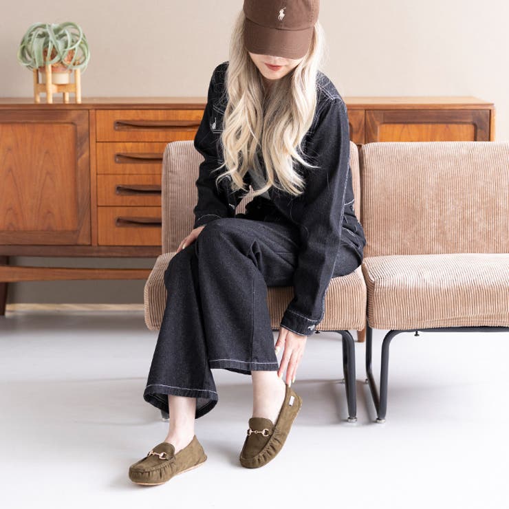 もこもこファー モカシンビットローファー | attagirl  | 詳細画像40 