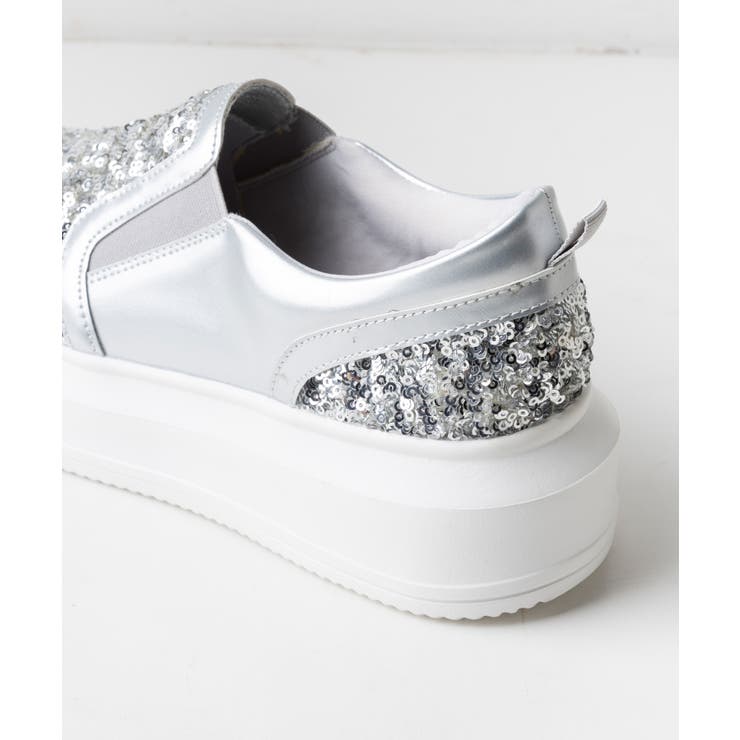 厚底スパンコールスリッポンスニーカー | attagirl  | 詳細画像6 