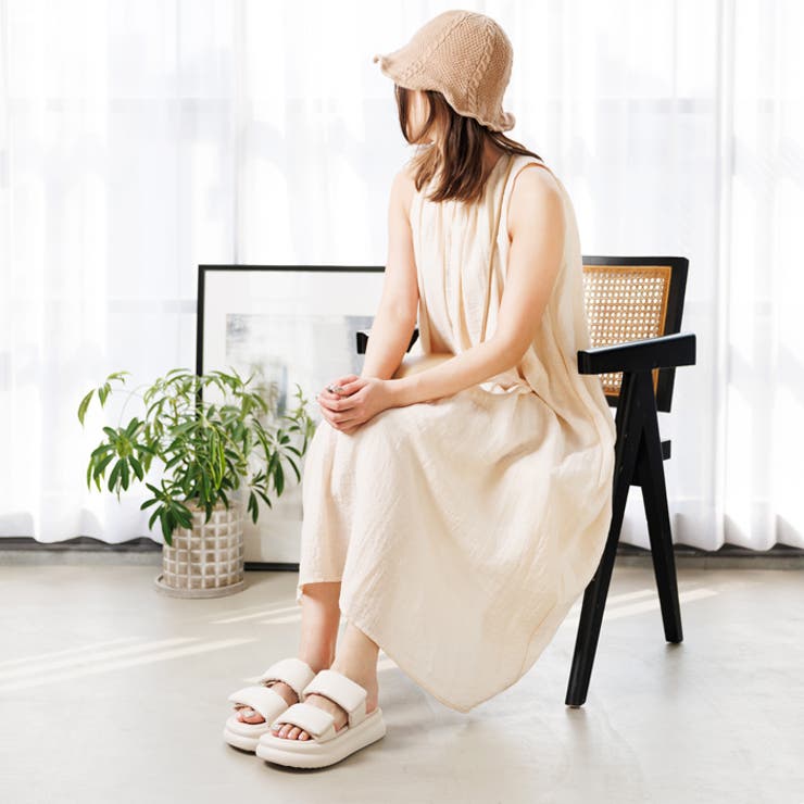 パデットベルトミュールサンダル | attagirl  | 詳細画像25 