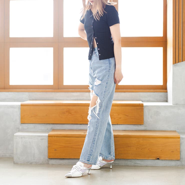 レースアップミュールパンプス | attagirl  | 詳細画像25 