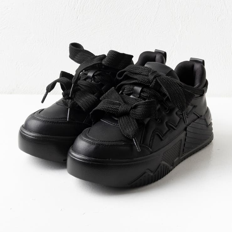 厚底ダブルリボンスニーカー | attagirl  | 詳細画像2 