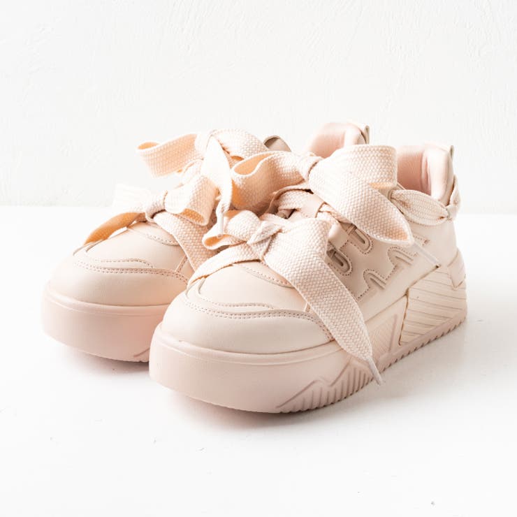厚底ダブルリボンスニーカー | attagirl  | 詳細画像5 