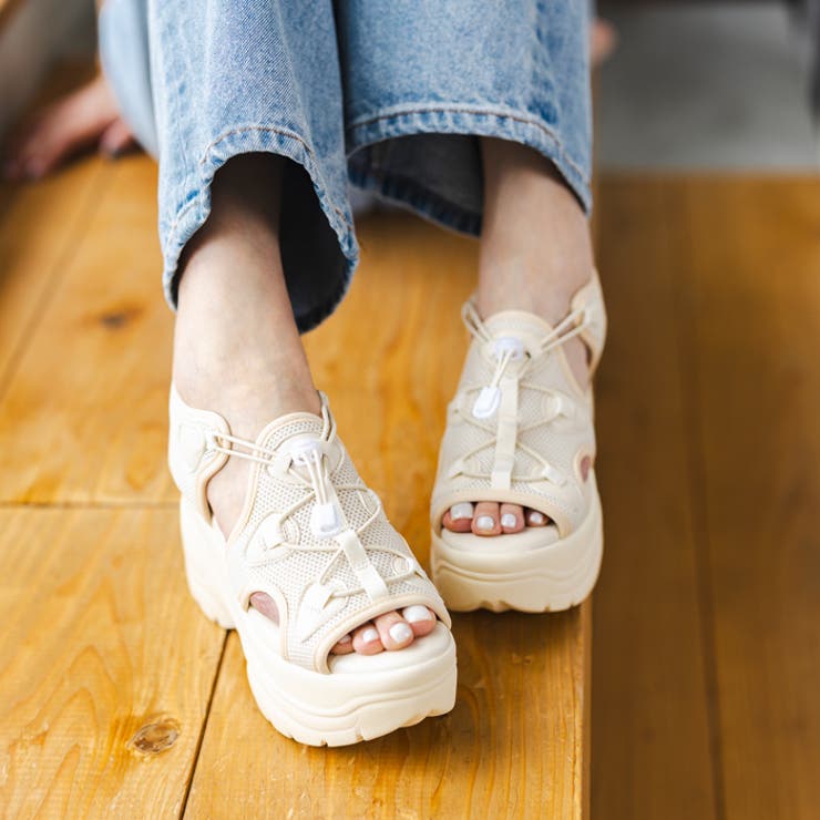 ボリュームソールドローコードサンダル | attagirl  | 詳細画像14 