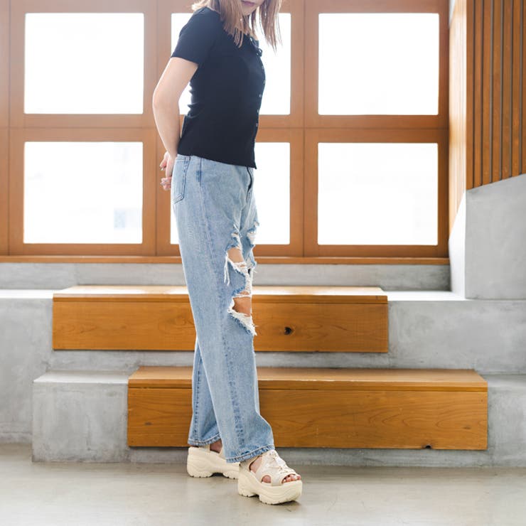 ボリュームソールドローコードサンダル | attagirl  | 詳細画像28 