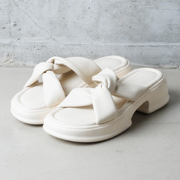 クロスベルトミュールサンダル | attagirl  | 詳細画像3 