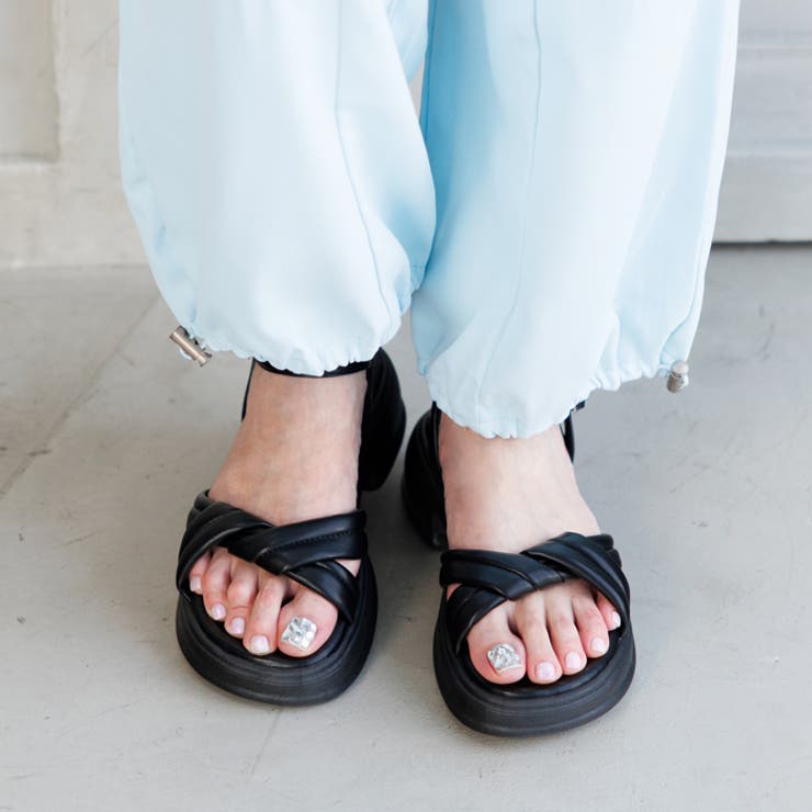 クロスストラップサンダル | attagirl  | 詳細画像9 