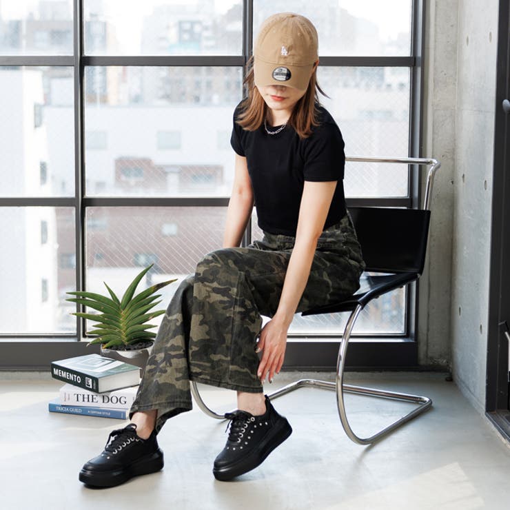 厚底ストーンデザインスニーカー | attagirl  | 詳細画像20 