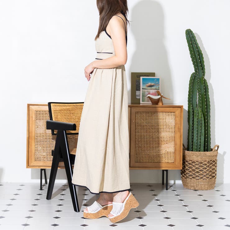 メッシュ編みウェッジミュールサンダル | attagirl  | 詳細画像27 