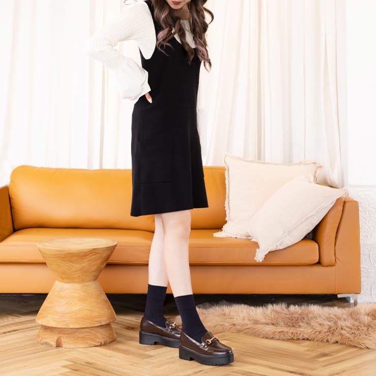 4.5cmヒール厚底ビットローファー | attagirl  | 詳細画像30 