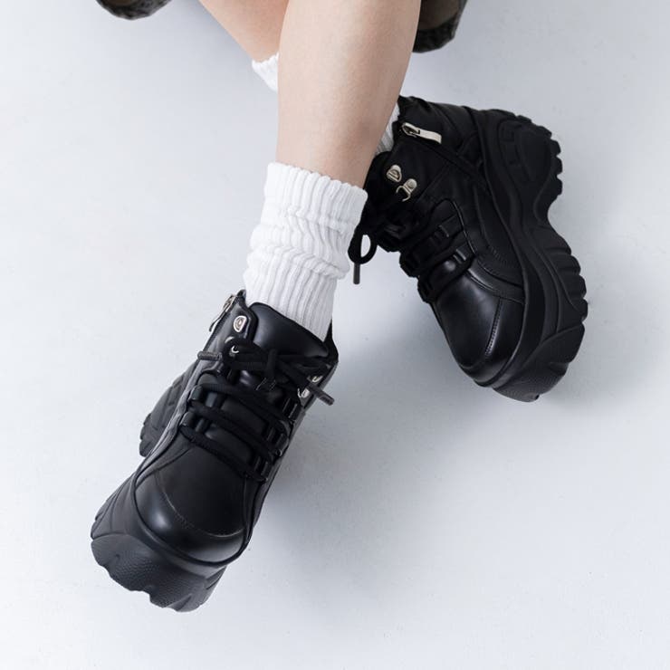 厚底レースアップスニーカー | attagirl  | 詳細画像9 