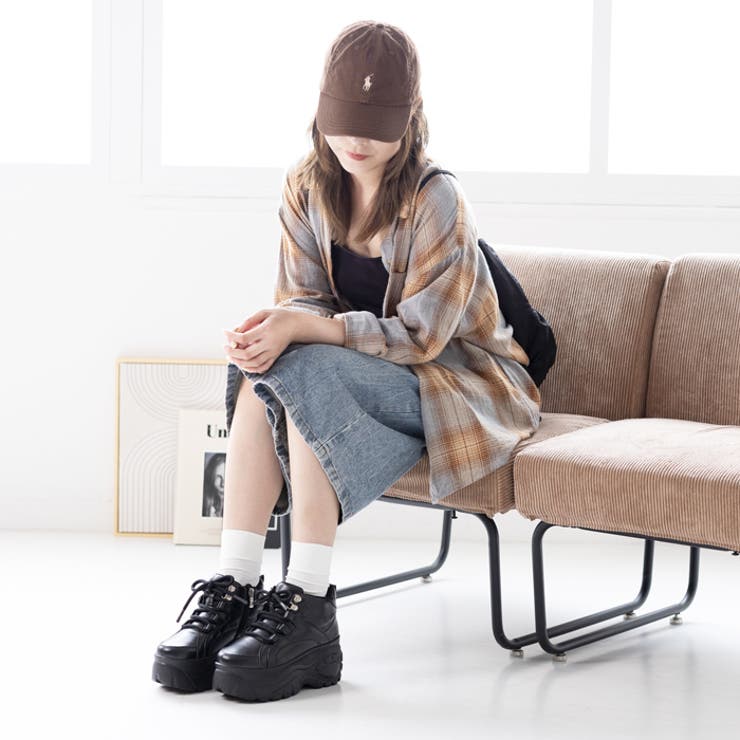 厚底レースアップスニーカー | attagirl  | 詳細画像16 