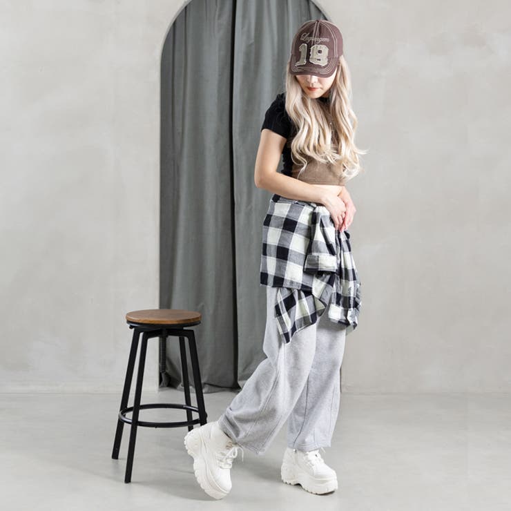 厚底レースアップスニーカー | attagirl  | 詳細画像30 