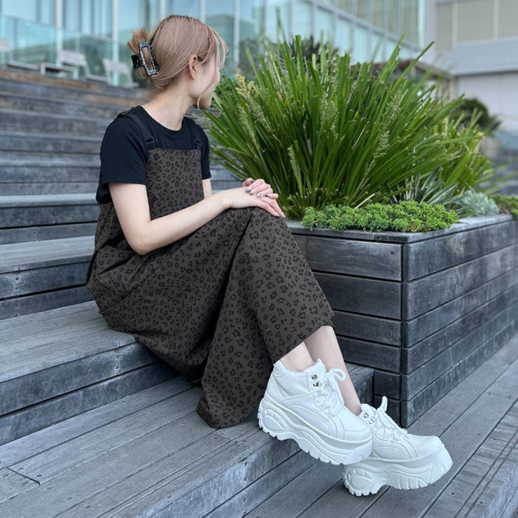 厚底レースアップスニーカー | attagirl  | 詳細画像35 