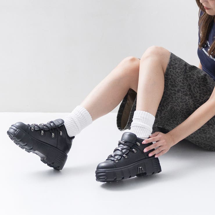 厚底メタルプレートシューズ | attagirl  | 詳細画像16 