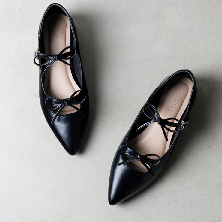 ダブルリボンフラットシューズ | attagirl  | 詳細画像5 