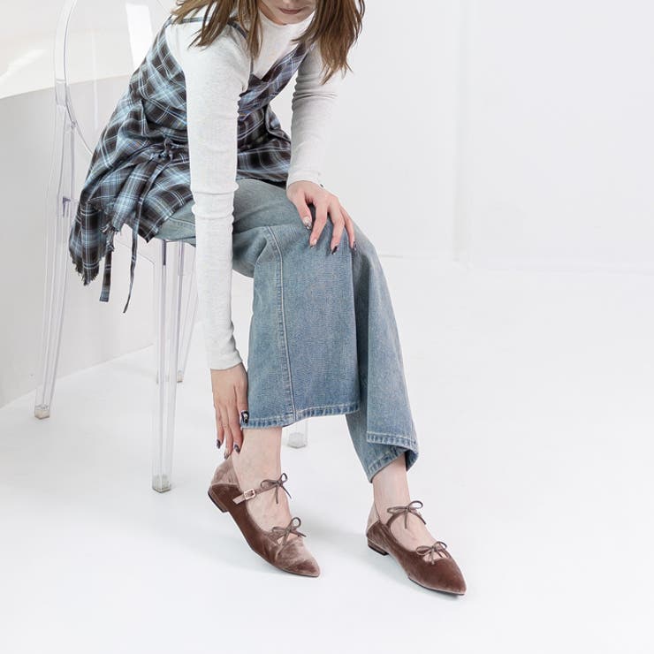 ダブルリボンフラットシューズ | attagirl  | 詳細画像46 