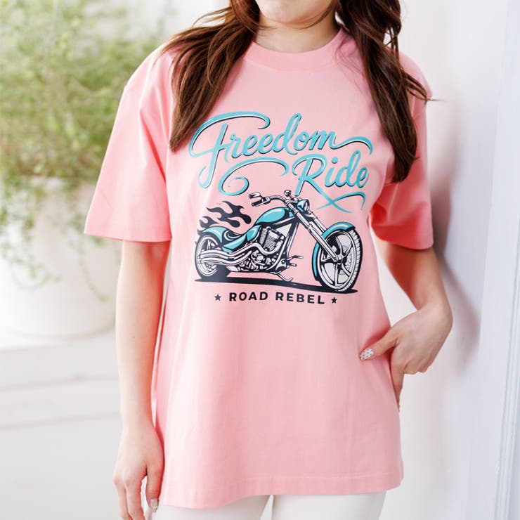 オーバーサイズバイクプリントTシャツ | attagirl  | 詳細画像10 