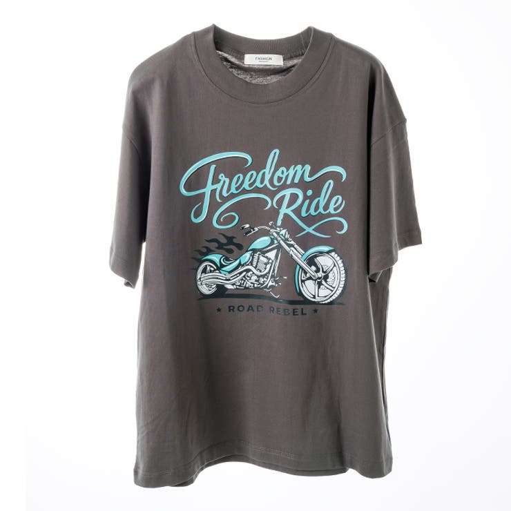 オーバーサイズバイクプリントTシャツ | attagirl  | 詳細画像2 