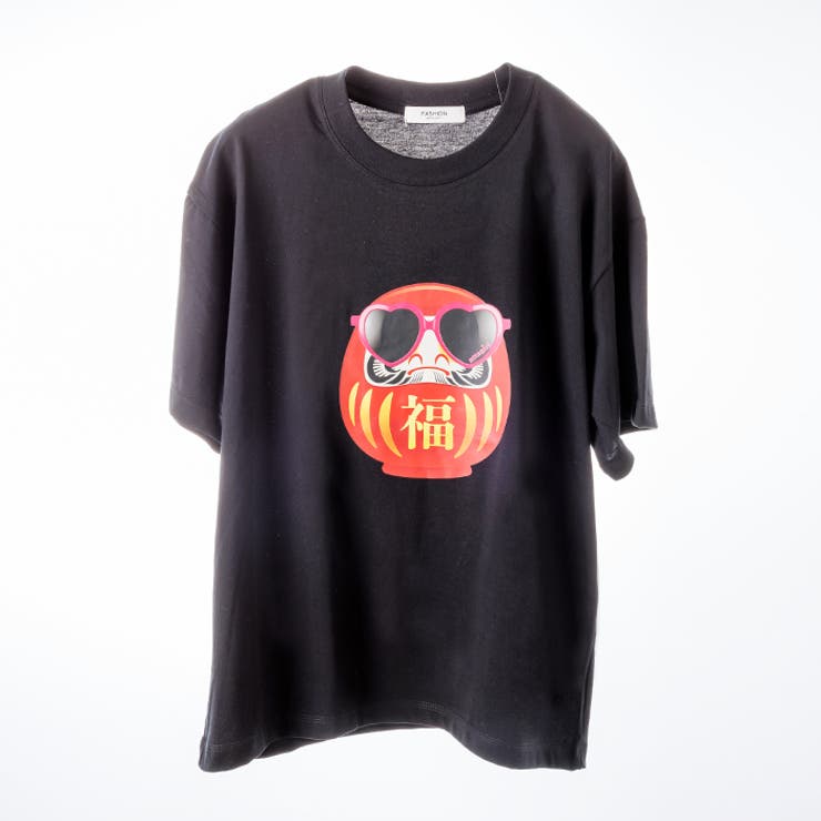 オーバーサイズダルマプリントTシャツ | attagirl  | 詳細画像2 