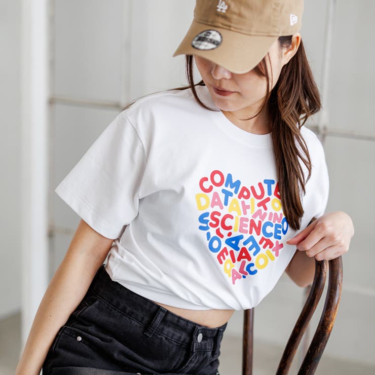 アイスシルクハートプリントTシャツ | attagirl  | 詳細画像10 