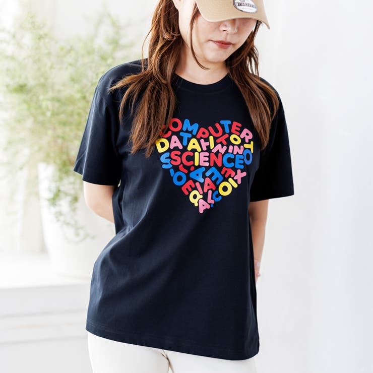 アイスシルクハートプリントTシャツ | attagirl  | 詳細画像6 