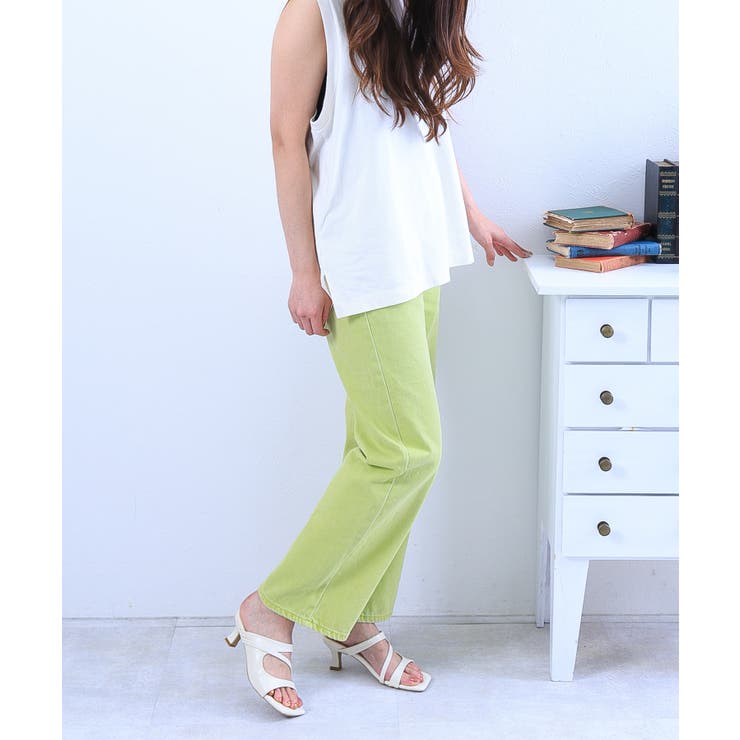 5.5cmヒールスクエアトゥミュールサンダル | attagirl  | 詳細画像10 