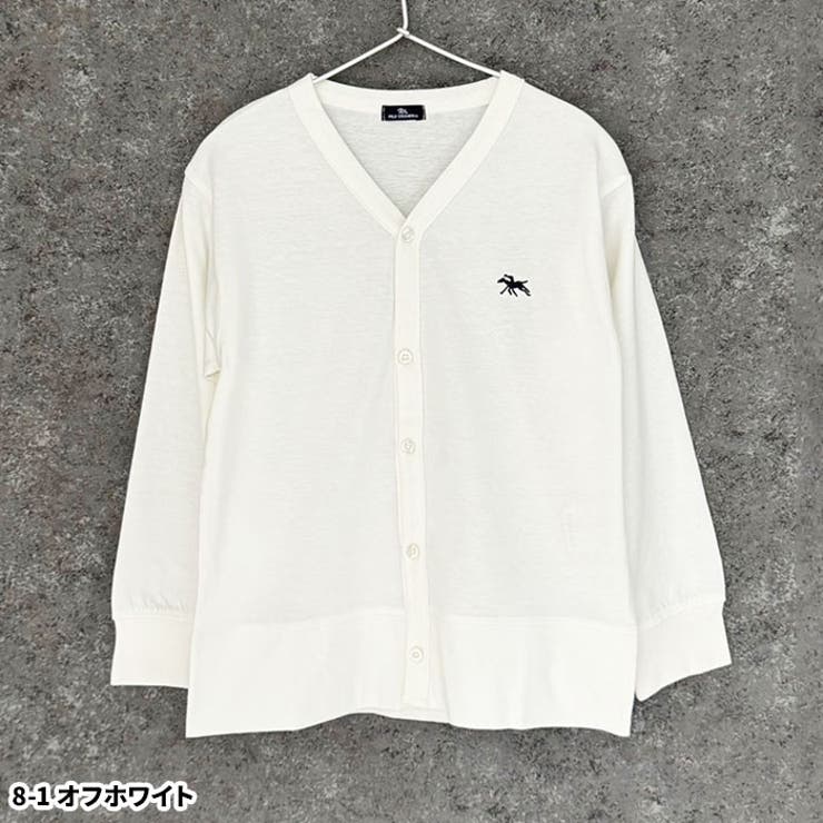 【送料無料】POLOCHAMPSポロチャンプスカーディガンキッズ子供服男の子女の子Vネックロゴ刺繍コットン綿100％羽織りライトアウターブランド冬物冬服秋物秋服ジュニア韓国子供服110cm120cm130cm140cm150cm160cm「PL44-01」