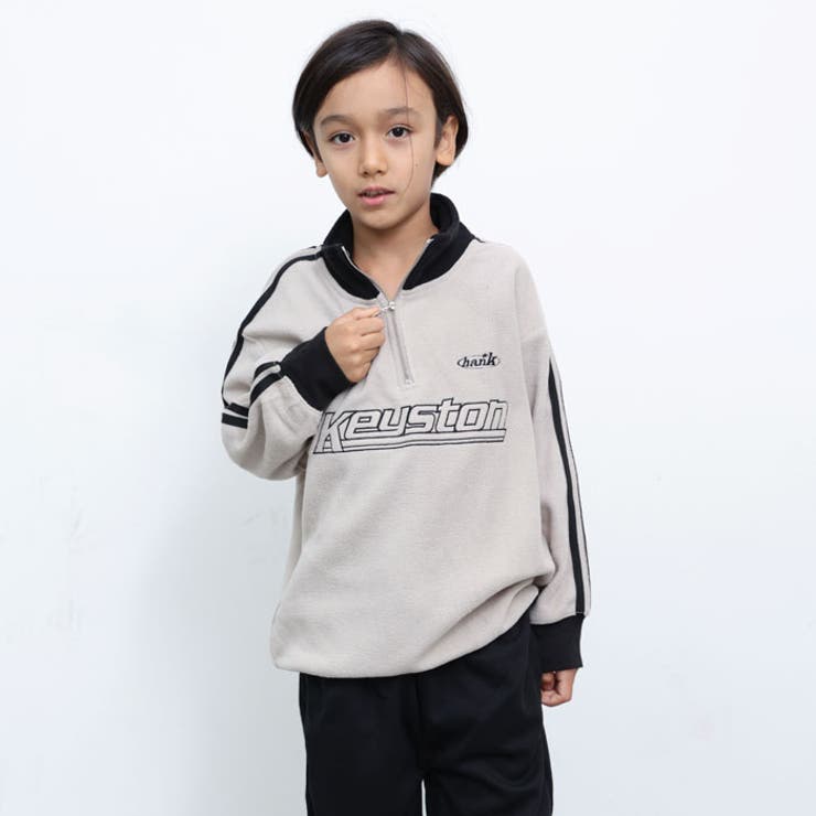 マイクロフリース ハーフジップトレーナー キッズ | NEXT WALL | 詳細画像4 