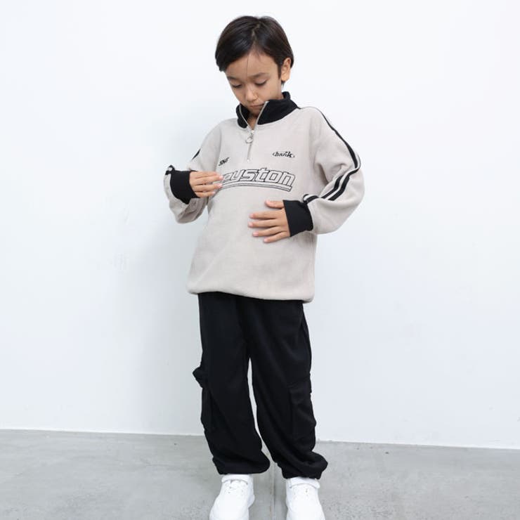 マイクロフリース ハーフジップトレーナー キッズ | NEXT WALL | 詳細画像5 