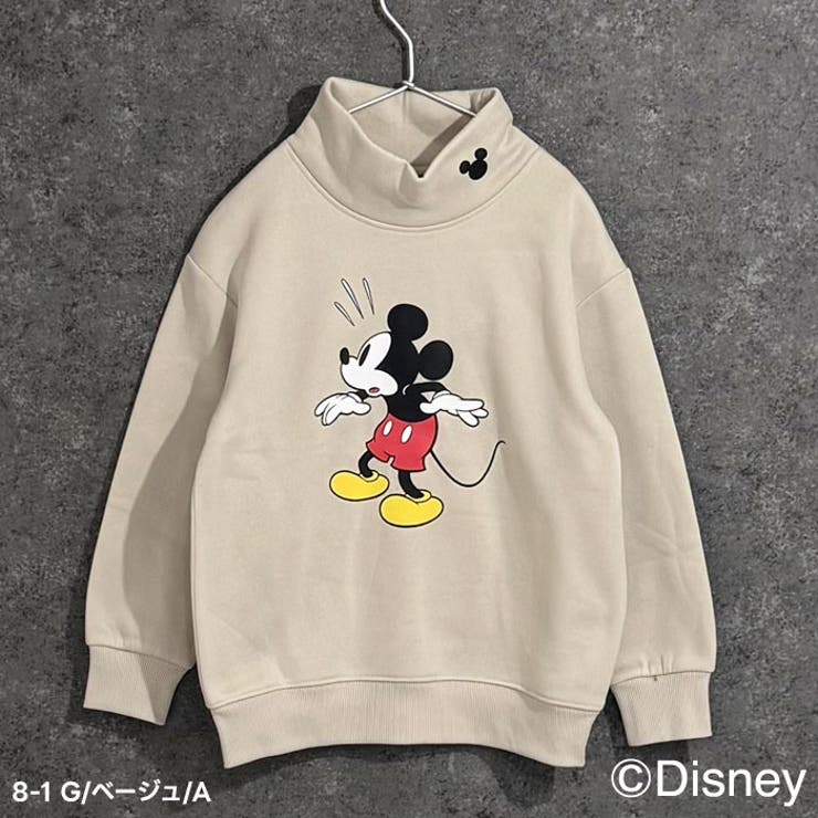 MICKEYMOUSE ハイネック裏起毛トレーナー キッズ | NEXT WALL | 詳細画像12 