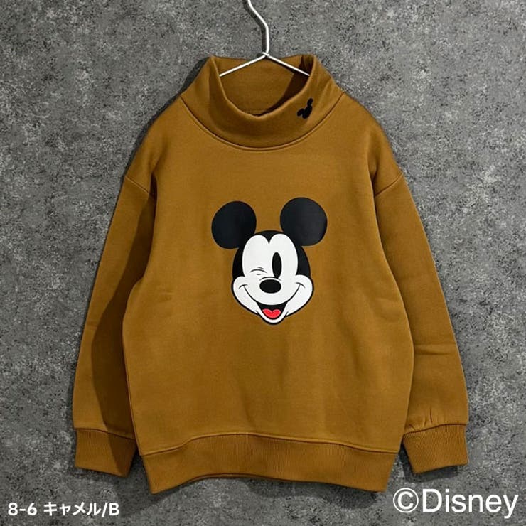 MICKEYMOUSE ハイネック裏起毛トレーナー キッズ | NEXT WALL | 詳細画像17 