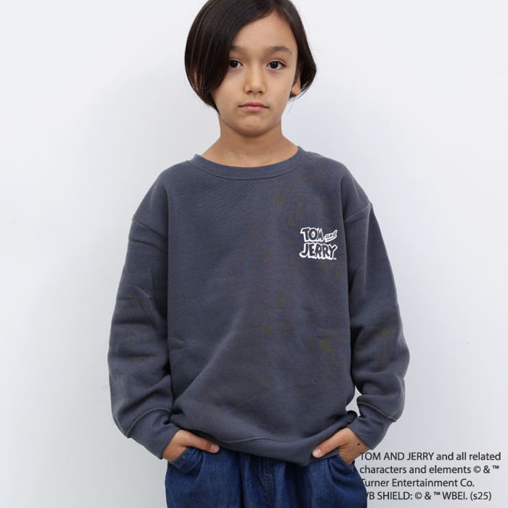 TOM&JERRY 裏起毛トレーナー キッズ | NEXT WALL | 詳細画像6 