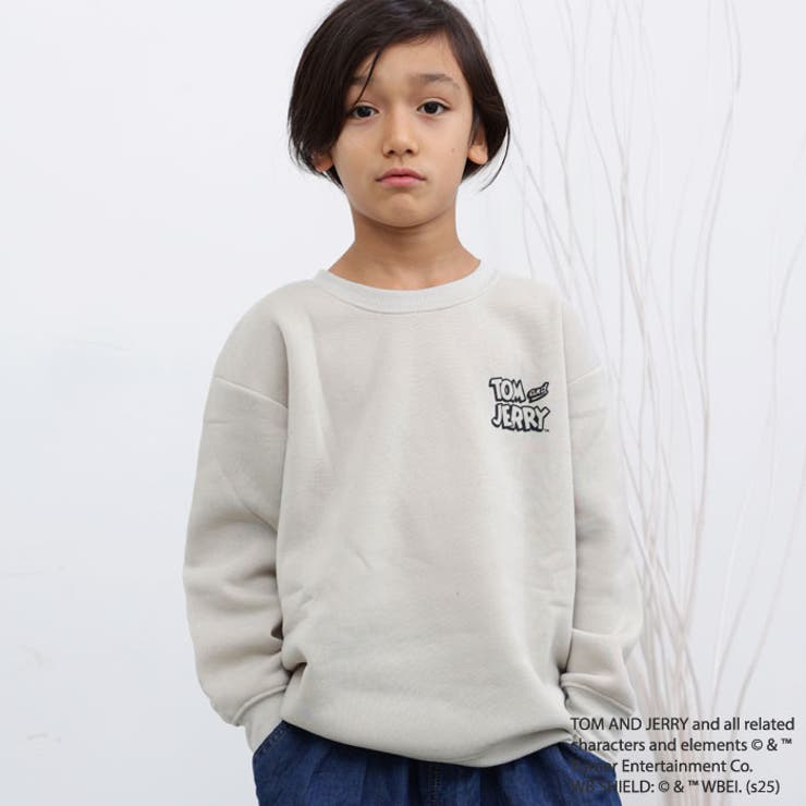 TOM&JERRY 裏起毛トレーナー キッズ | NEXT WALL | 詳細画像9 