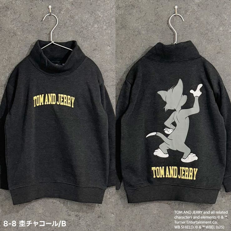 TOM&JERRY ハイネック裏起毛トレーナー トムジェリ | NEXT WALL | 詳細画像19 