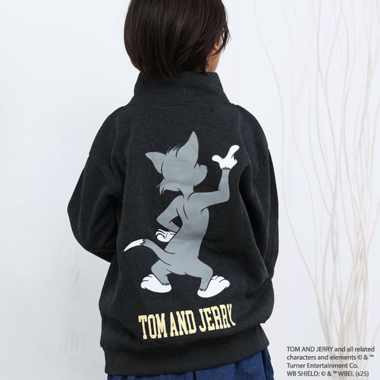 TOM&JERRY ハイネック裏起毛トレーナー トムジェリ | NEXT WALL | 詳細画像8 