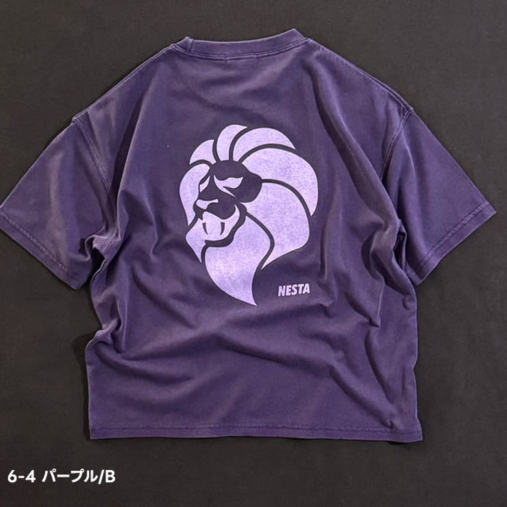 NESTA ピグメント染め 半袖Tシャツ | NEXT WALL | 詳細画像11 