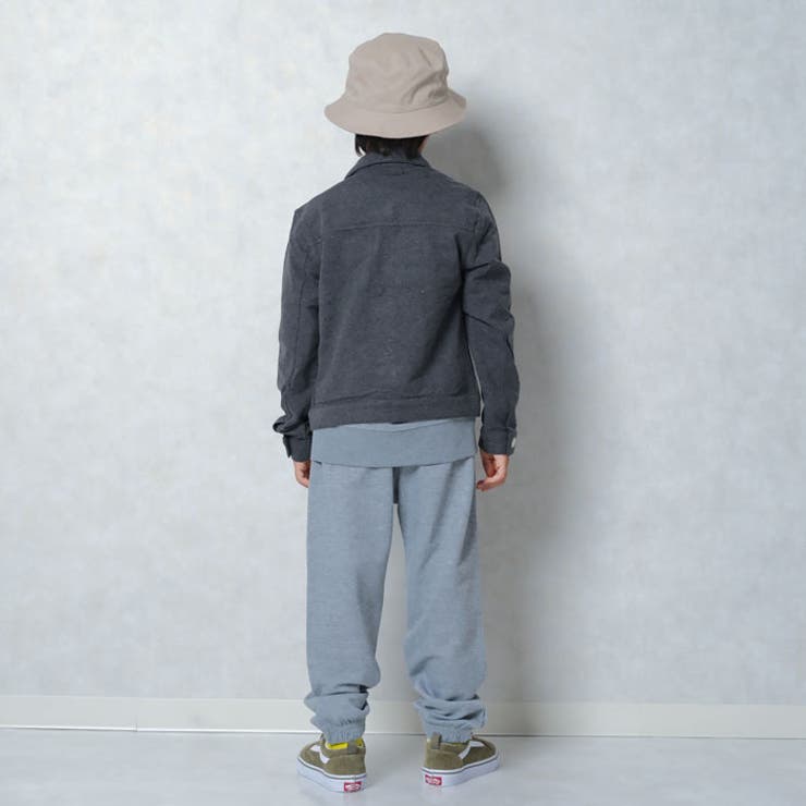 キッズ子供服ジャケット男の子ボーイズアウターＧジャンジージャンジャンパー両面起毛防寒暖か無地デニムジュニア110cm120cm130cm140cm150cm160cm「548-133」