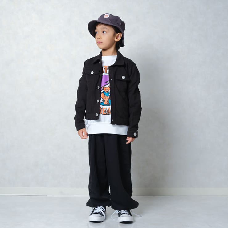 キッズ子供服ジャケット男の子ボーイズアウターＧジャンジージャンジャンパー両面起毛防寒暖か無地デニムジュニア110cm120cm130cm140cm150cm160cm「548-133」
