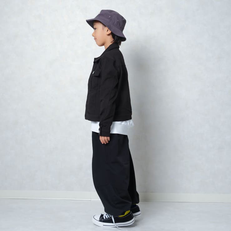 キッズ子供服ジャケット男の子ボーイズアウターＧジャンジージャンジャンパー両面起毛防寒暖か無地デニムジュニア110cm120cm130cm140cm150cm160cm「548-133」